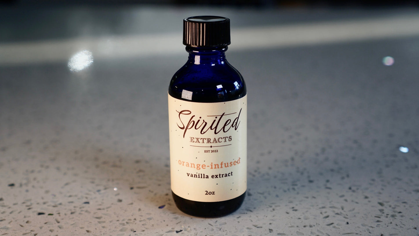 Orange-Infused Vanilla Extract 2oz